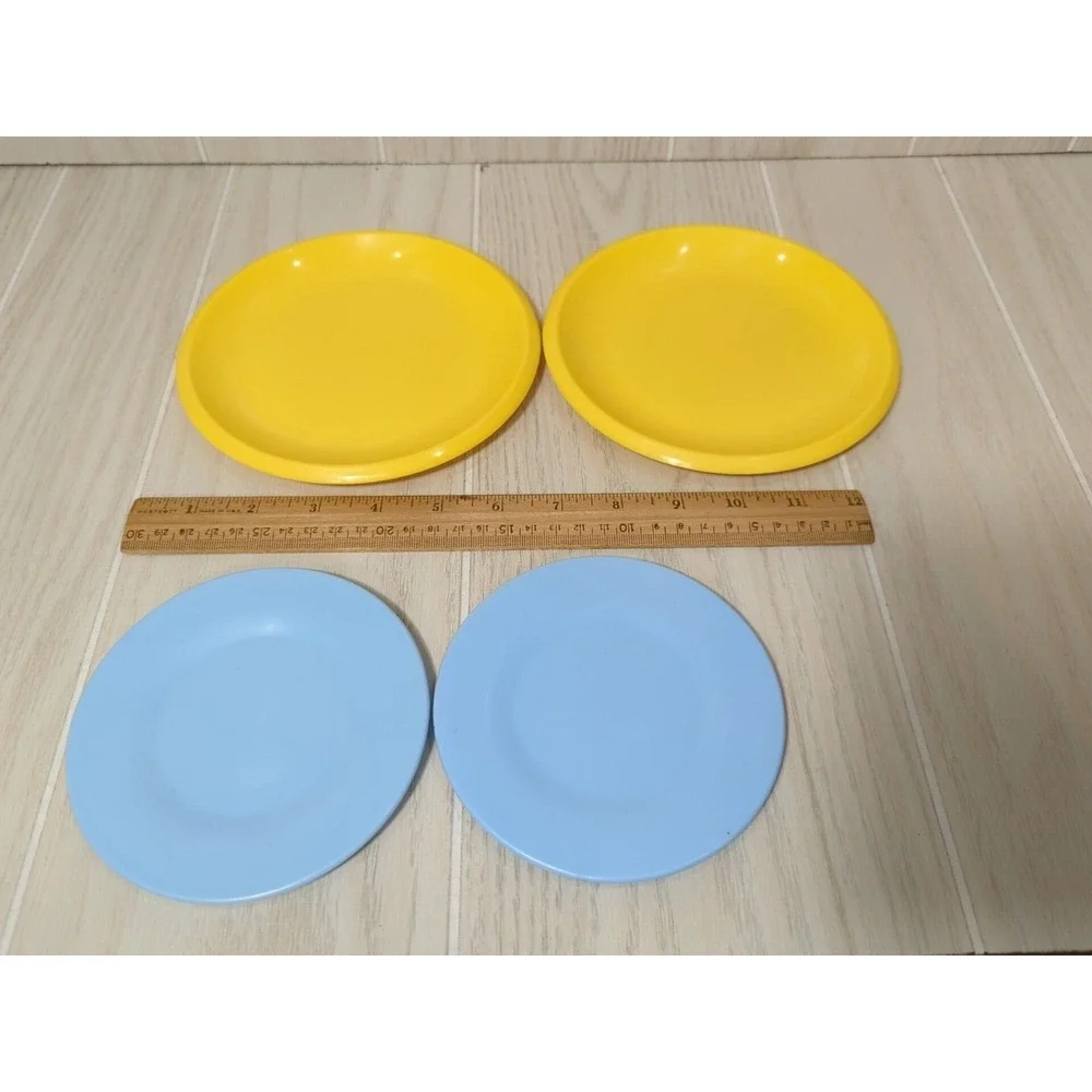Little tikes vintage dishes pot plates bowls shaker mixed lot measuring pitcher